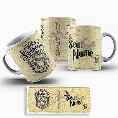 Caneca Personalizada Harry Potter - Sonserina