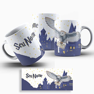 Caneca Personalizada Harry Potter - Edwiges