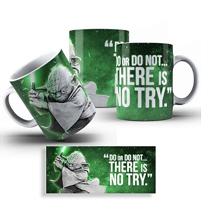 Caneca Coleção Star Wars - Yoda